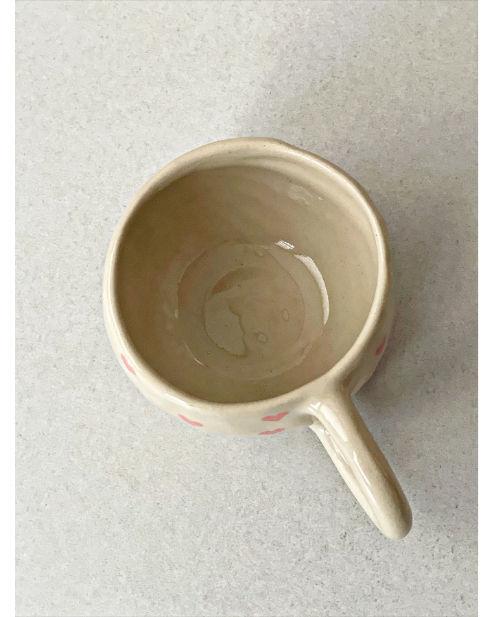 Kubek ceramiczny HEARTS 260 ml