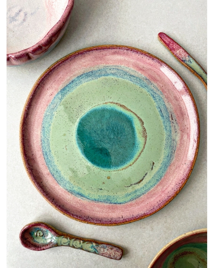 Talerz ceramiczny SUMMER 25,5 cm