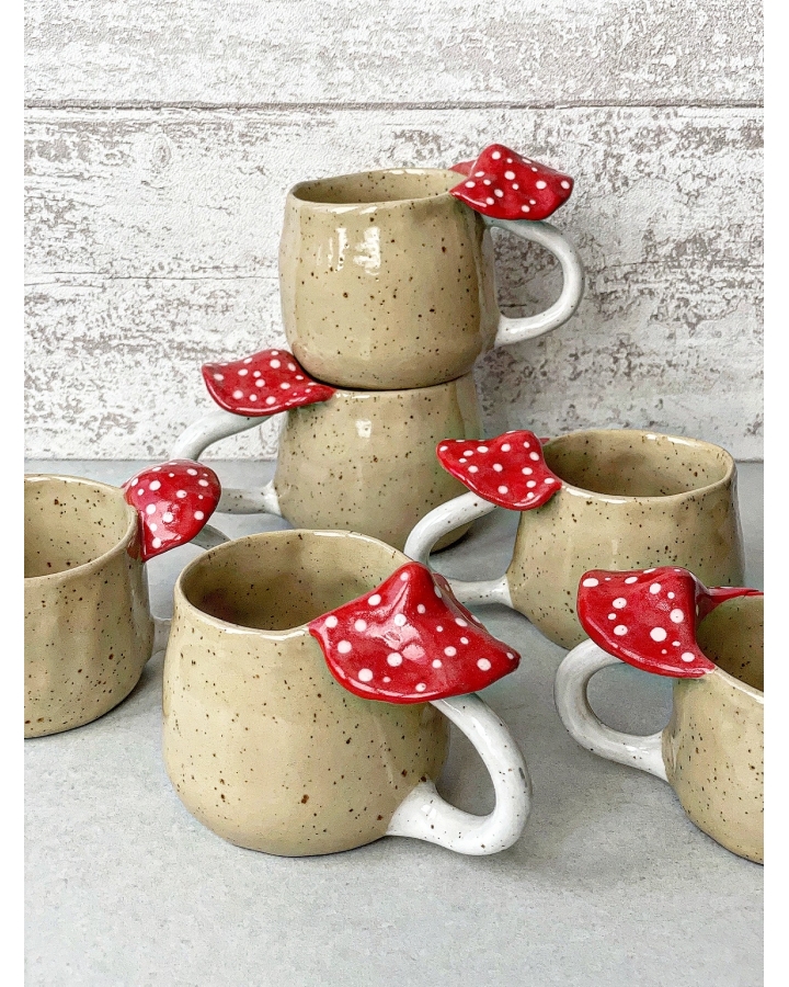 Kubek ceramiczny MUCHOMOR III 250 ml