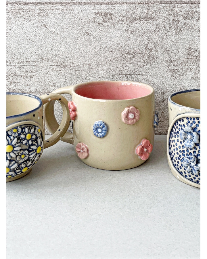 Kubek ceramiczny STOKROTKI 280 ml