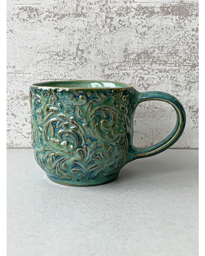 Kubek ceramiczny SEA FLORAL 340 ml