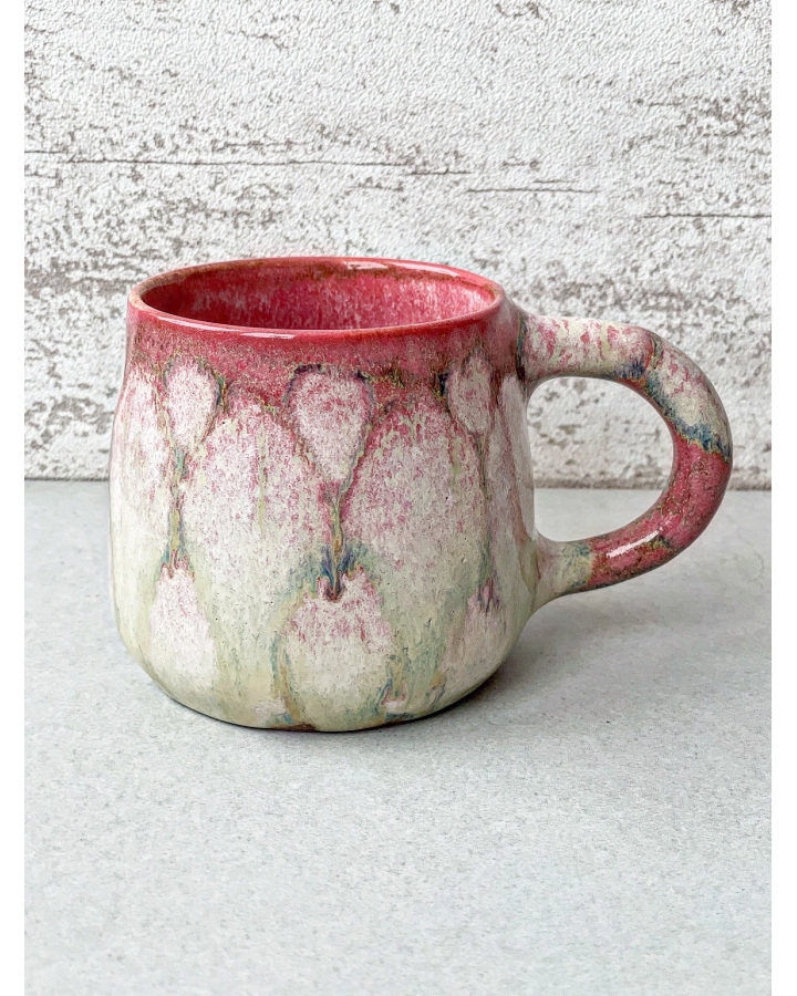 Kubek ceramiczny PINK DRAGON 340 ml