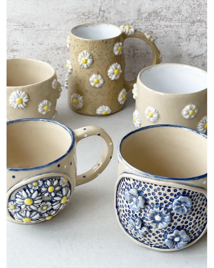 Kubek ceramiczny STOKROTKI 300 ml