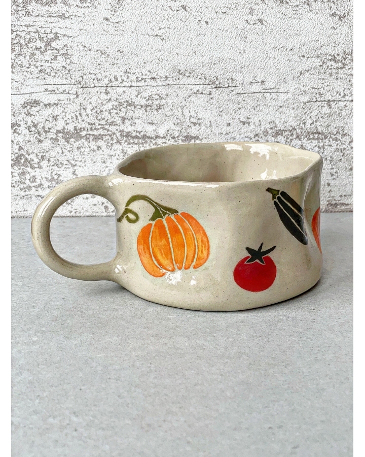 Kubek ceramiczny WARZYWNIAK 430 ml