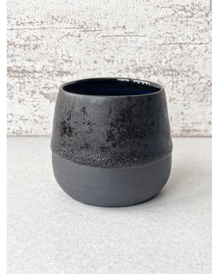 Czarka porcelanowa BLACK 170 ml