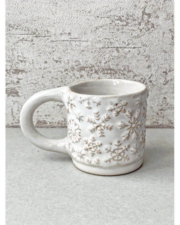 Kubek ceramiczny ESPRESSO WHITE SNOW 100 ml