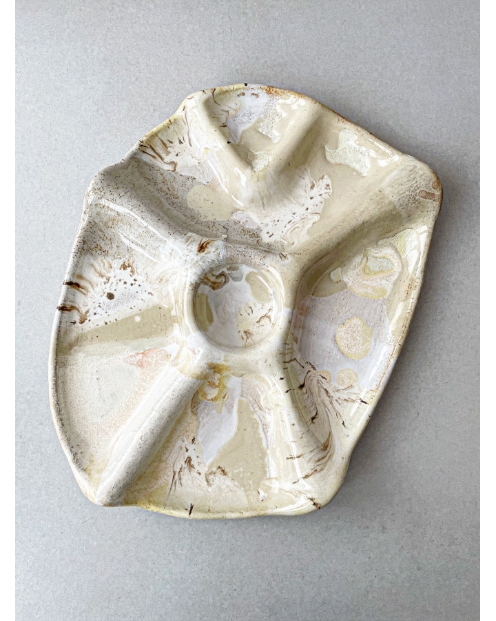 Patera ceramiczna WAVE