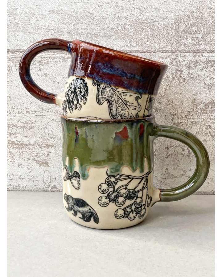 Kubek ceramiczny FOREST 370 ml