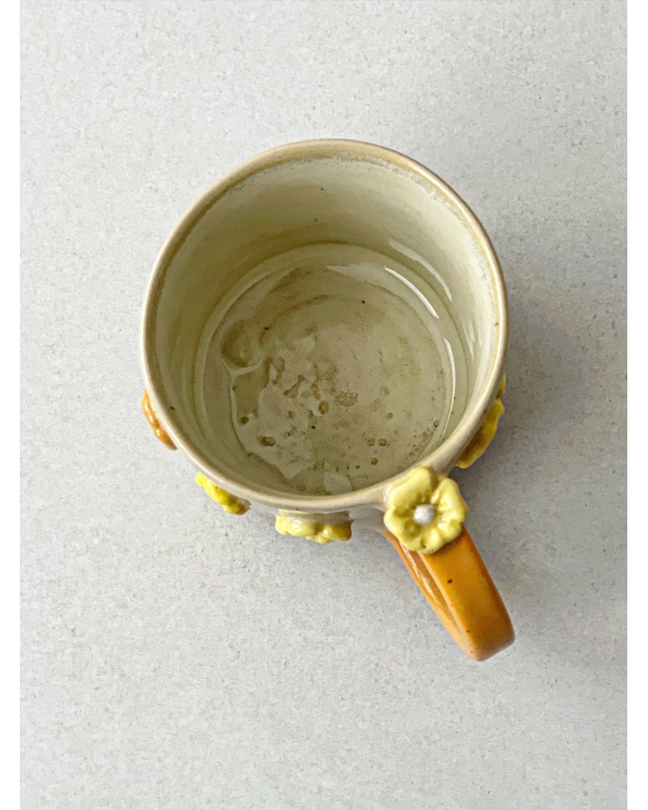 Kubek ceramiczny KWIATKI 330 ml