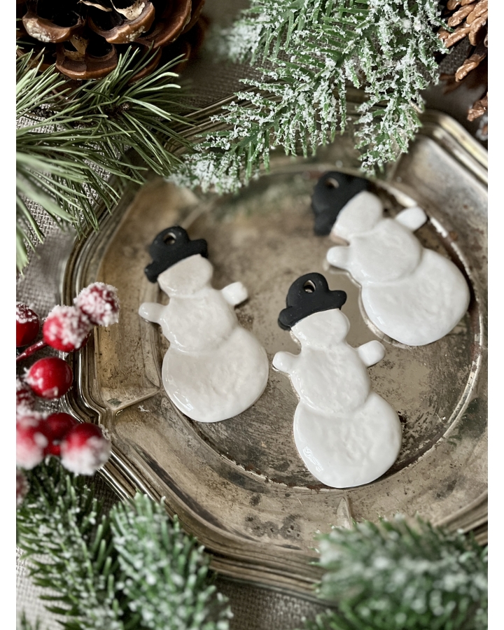 Ceramiczna zawieszka choinkowa BAŁWANEK