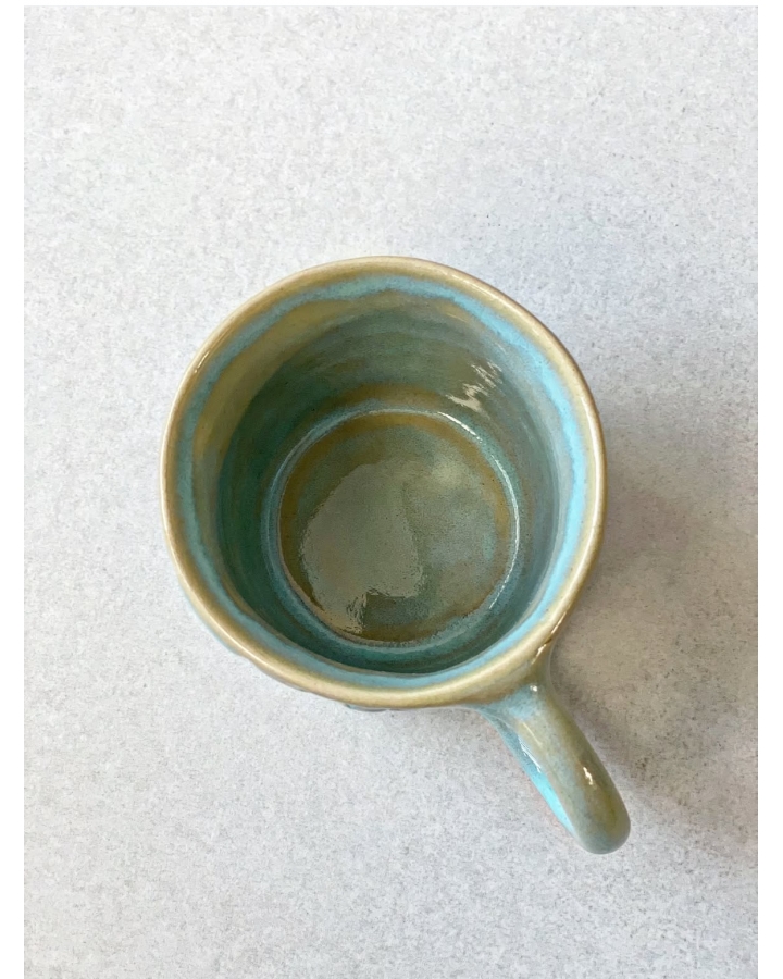 Kubek ceramiczny BLUE FLOWERS 200 ml