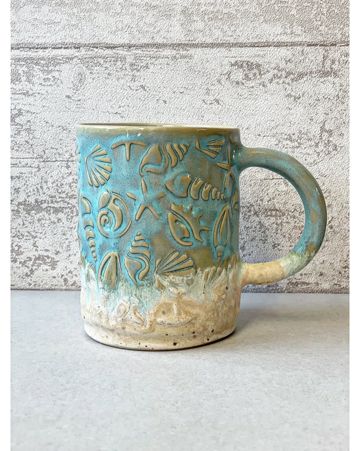 Kubek ceramiczny SHELL 580 ml