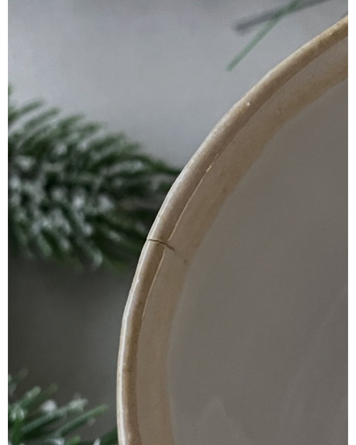 Kubek ceramiczny CREAM CHRISTMAS 360 ml OUTLET