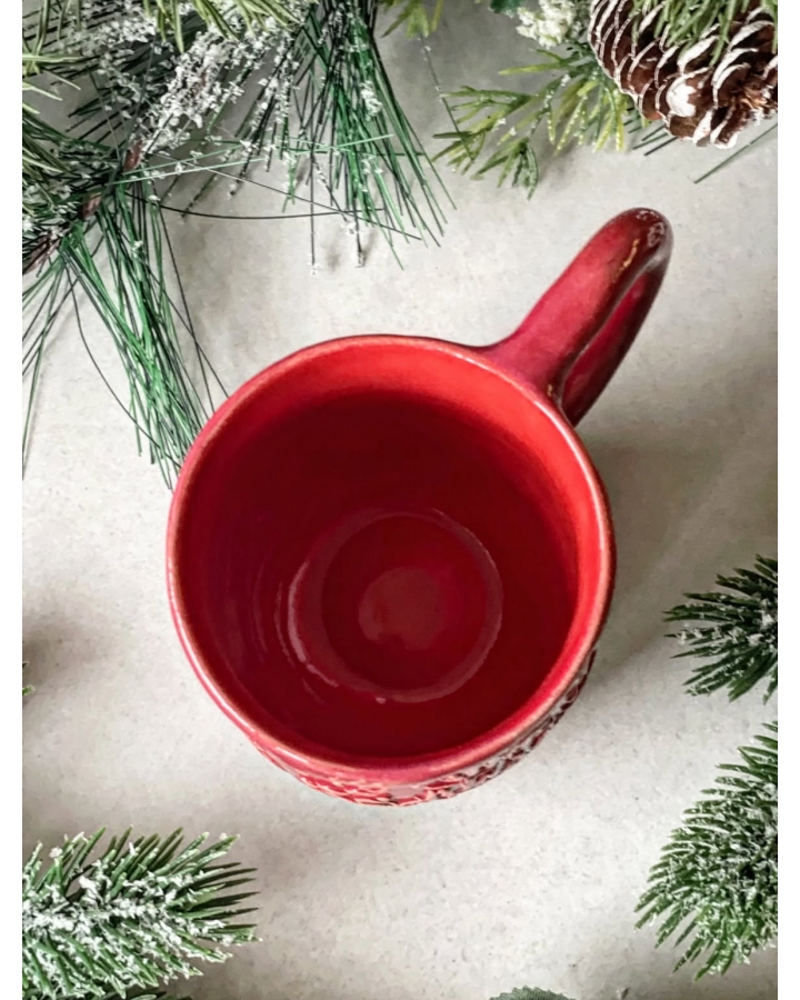 Kubek ceramiczny RED CHRISTMAS 250 ml