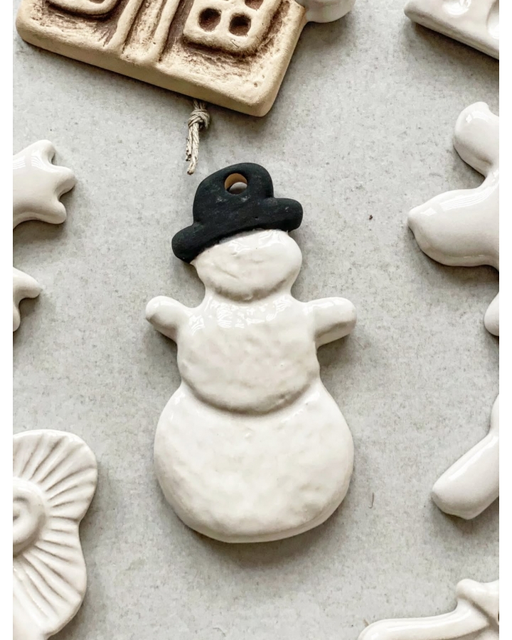 Ceramiczna zawieszka choinkowa BAŁWANEK