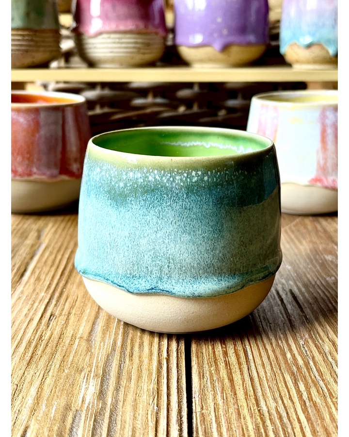 Czarka ceramiczna BLUE-GREEN 290 ml