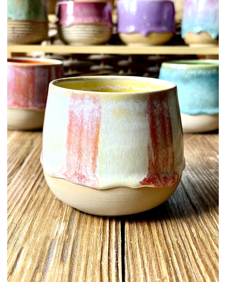 Czarka ceramiczna YELLOW-ORANGE 290 ml