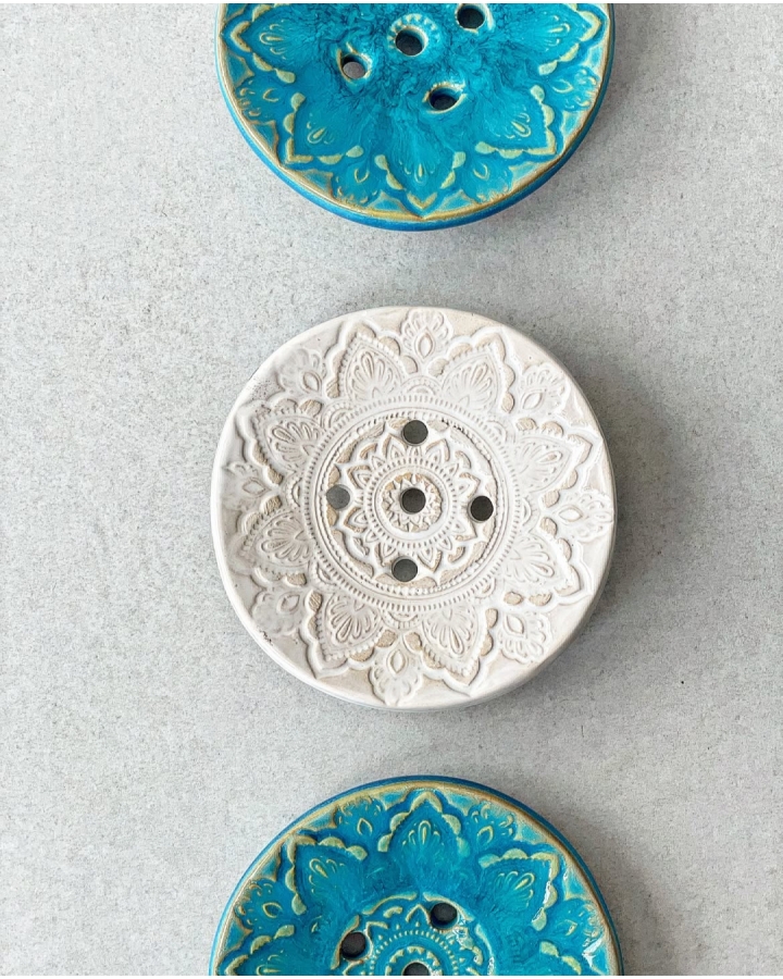 Mydelniczka WHITE MANDALA