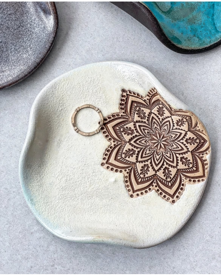 Falka na biżuterię CREAM MANDALA