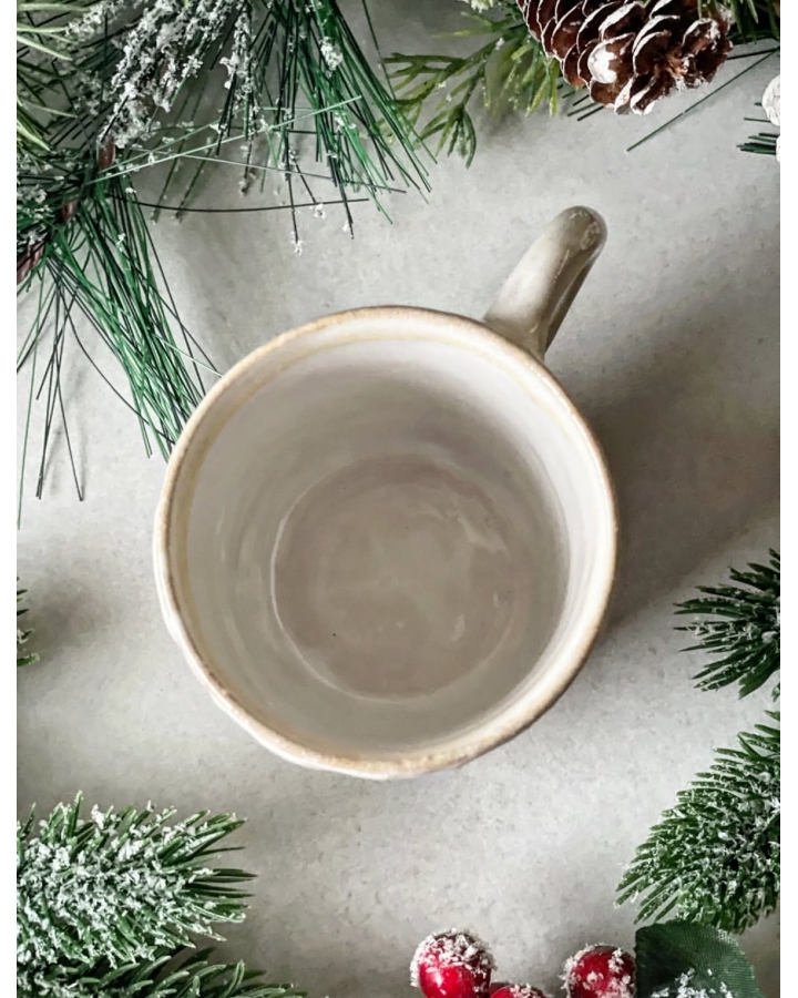 Kubek ceramiczny CREAM SNOW 240 ml