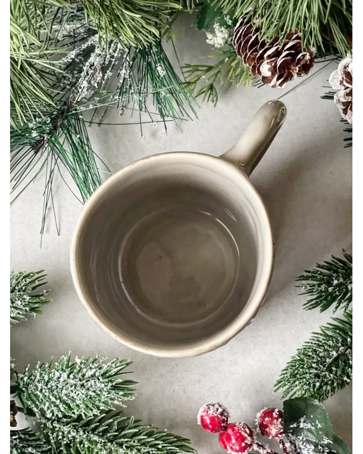 Kubek ceramiczny GRAY CHRISTMAS 360 ml