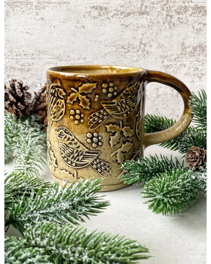 Kubek ceramiczny HONEY BIRDS 440 ml